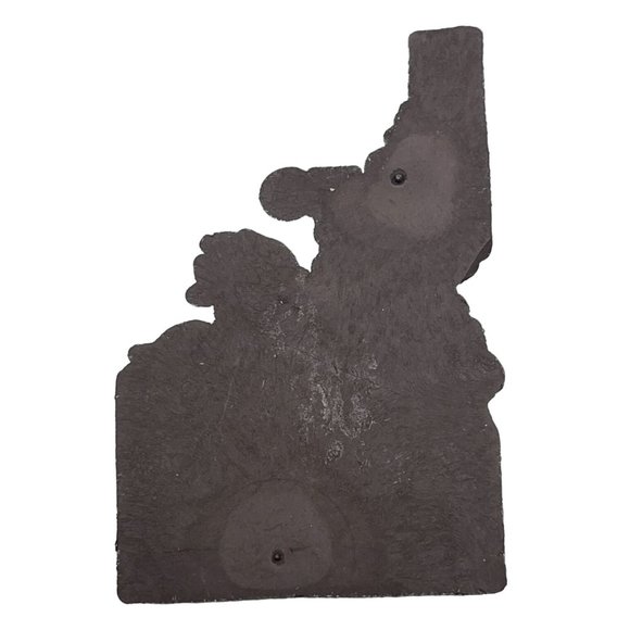 Idaho State Outline Refrigerator Magnet Vintage Bluebird Syringa Travel Souvenir - Picture 3 of 6